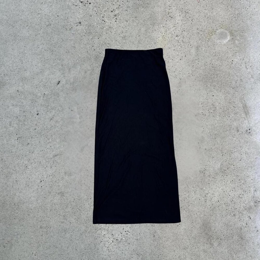Vintage black maxi skirt